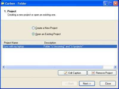 CarbonFolder 1.3 screenshot