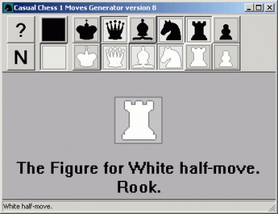 Casual Chess 1 Moves Generator 7.02 screenshot