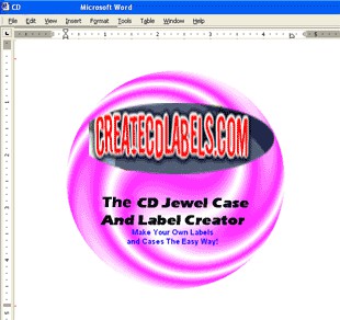 CD and DVD Jewel Case and Label Creator 4.2 screenshot