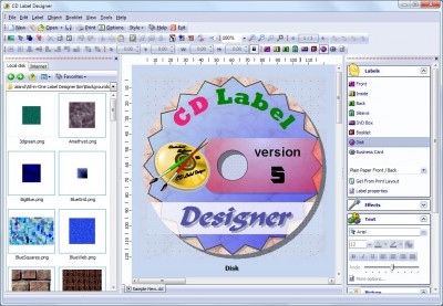 CD Label Designer 8.2.1 screenshot