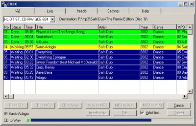 CD2X 1.21 screenshot
