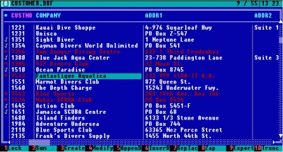CDBF for DOS 2.99 screenshot
