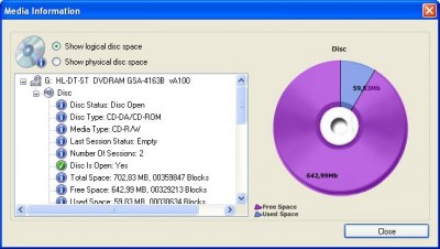 CDBurnerXP v4.0.022 screenshot