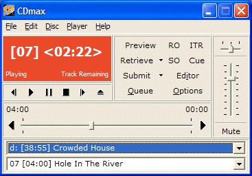 CDmax 2.0.3 screenshot