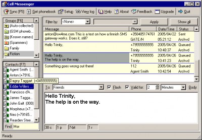 Cell Messenger 1.1.151 screenshot