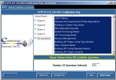 CertGear SCWCD Certification (CX-310-081) Practice 4.3.1 screenshot