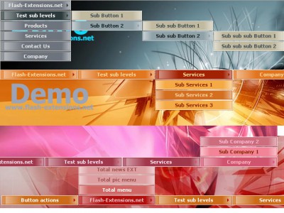Chameleon menu 1.1 screenshot