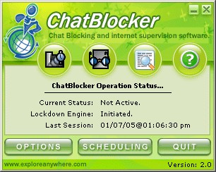 ChatBlocker 2.6 screenshot