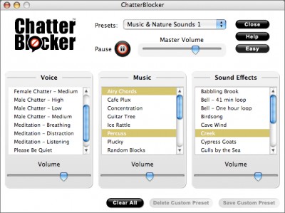 ChatterBlocker 1.1.0 screenshot