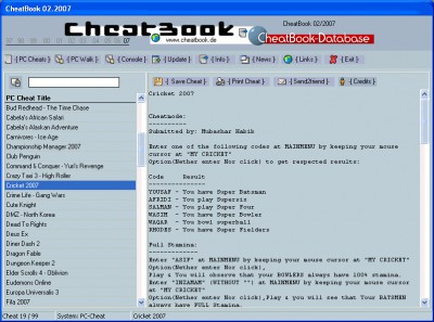 CheatBook Issue 02/2007 02-2007 screenshot