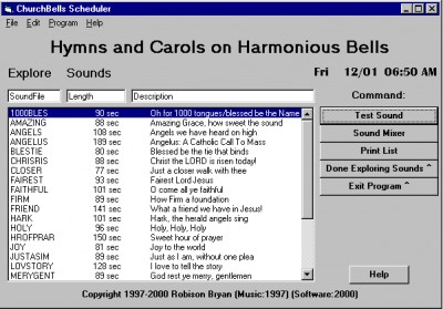 Church Bells Carillon Gift Basket 2.3.11 screenshot