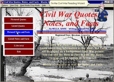 Civil War Quotes, Notes, and Facts 1.0 screenshot