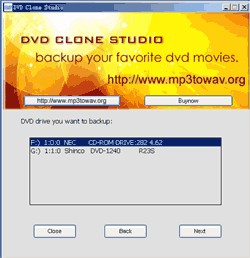 Clone DVD Studio 5.21 screenshot