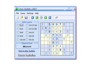 Coco Sudoku 2007-1.5 screenshot