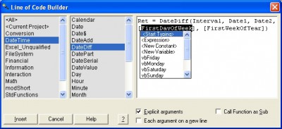 Code VBA 4.0 screenshot