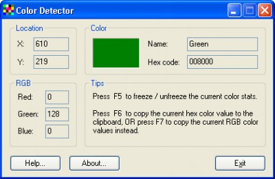 Color Detector 2.0 screenshot