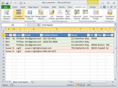 Combine Rows Wizard for Microsoft Excel 1.0.1 screenshot