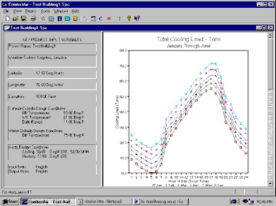 ComfortAir HVAC Software 4.0 screenshot