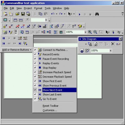 CommandBar Development Kit 2.0 screenshot