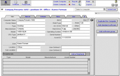 Computer Admin Lite Mac 3.72 screenshot