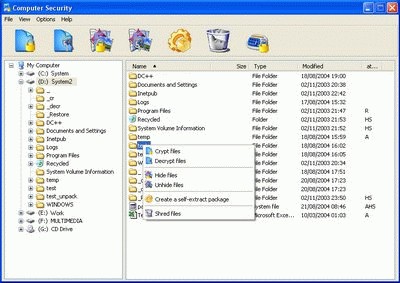 Computer Security 1.5 screenshot