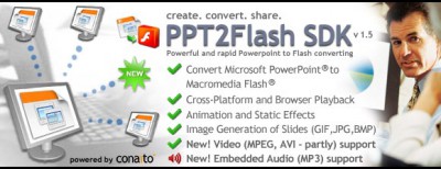 conaito PPT2Flash SDK 1.5 screenshot