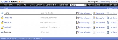 ContRay - Professional Website Engine 3.70 screenshot