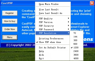 CoolPDF 3.0 screenshot