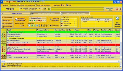 CoSyDat eMail-Checker-TL 7.1 screenshot