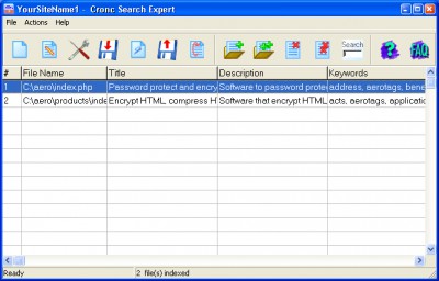 Cronc Search Expert 1.5 screenshot