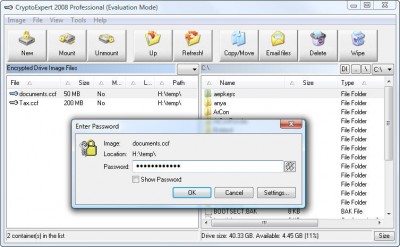 CryptoExpert 2008 Professional 7.8.2 screenshot