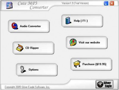 Cute MP3 Converter 1.9 screenshot