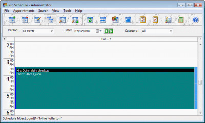 CyberMatrix Pro Schedule Client/Server 7.46 screenshot