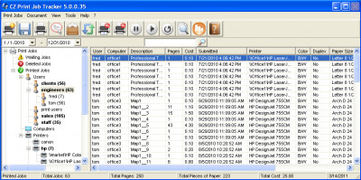 CZ Print Job Tracker 10 screenshot