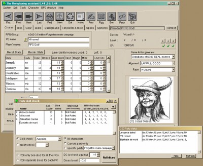 D20 RPG Assistant 7.02 screenshot