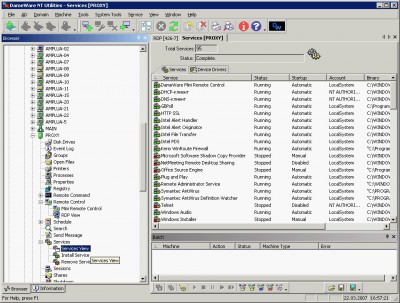 DameWare NT Utilities 6.4.0.5 screenshot