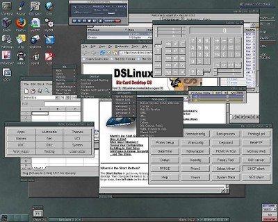 Damn Small Linux 3.0.1 screenshot