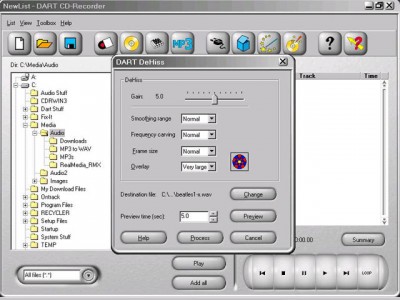 DART CD-Recorder 4.1.34p screenshot
