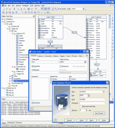 Database Designer for PostgreSQL 1.14.0 screenshot