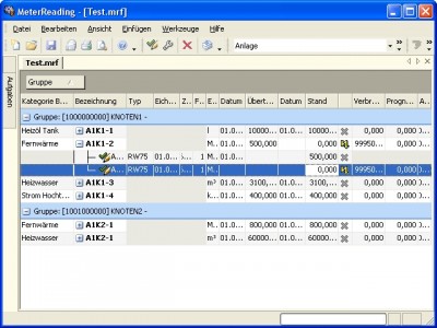 Dataconomy MeterReading Standard Edition 1.0 screenshot
