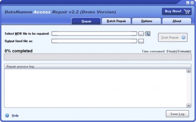 DataNumen Access Repair 3.3 screenshot