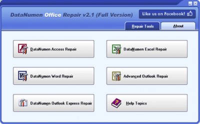DataNumen Office Repair 5.5 screenshot