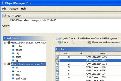db4o for .NET 8.0 screenshot