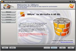 DBSync for FoxPro & MSSQL 2.0.2 screenshot