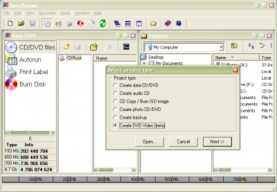 DeepBurner Pro 1.9 screenshot