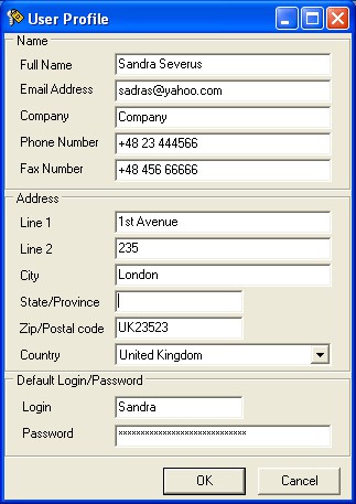 Dekart Password Carrier 2.02 screenshot