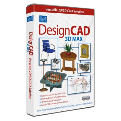 DesignCAD 3D MAX 22.1 screenshot