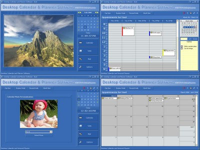 Desktop Calendar and Planner Software 2021 screenshot