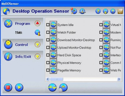 Desktop Operation Sensor 8.0 screenshot