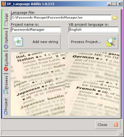 DF_Language 1.0.264 screenshot
